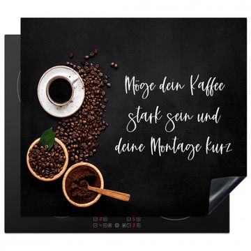 Herdabdeckplatte - Kaffee und Weisheit