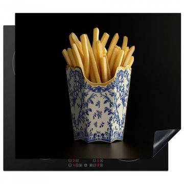 Pommes frites - Porzellan - Delfter Blau - Lebensmittel